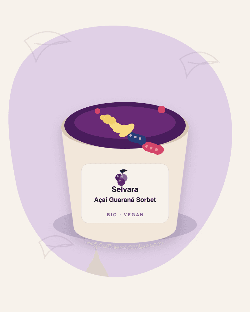 Açaí Guaraná Sorbet